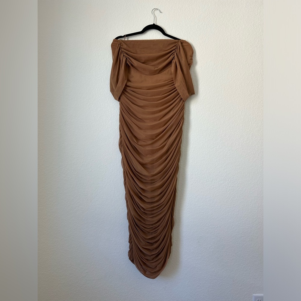 Off the shoulder dress
